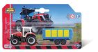 Maistro Massey FERGUSSON 3" 8S.265 Tractor met BALER trailer