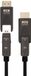 MaxTrack HDMI active optical cable (AOC) | Micro HDMI/HDMI | HDMI2.1 (8K 60Hz + HDR) | 30 meter | Zwart