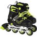 Alert Inline skates groen/zwart maat 34-37