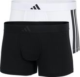 Adidas Sportswear Active Flex Cotton 3 Stripes Heren Onderbroek Zwart/Wit