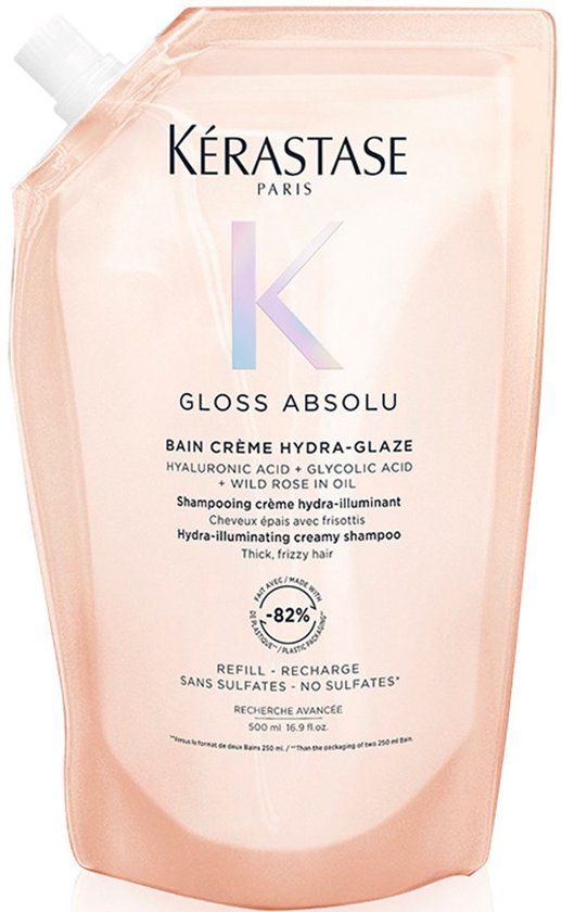 Kérastase Gloss Absolu Bain Riche Crème Hydra-Glaze Navulverpakking