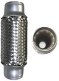 JBM 60x200 Mm Flexibele Buis Met Interne Vlecht Zilver