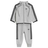 adidas Originals Spacer joggingpak - grijs melange/zwart