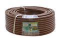 S & M 544316 - buis, 16 mm, met geïntegreerde top, 0,33 m x 100 m, bruin