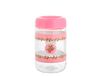 Home Dekoro voorraaddoos met deksel van kunststof, glas, roze, 0,66 l, medium