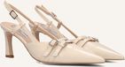 Stefano Lauran 77212 Hakken Dames Beige Leer Maat 42