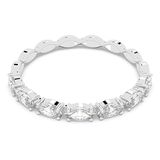 Swarovski Matrix Vittore ring, marquise geslepen, wit, rodium verguld
