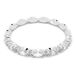 Swarovski Matrix Vittore ring, marquise geslepen, wit, rodium verguld
