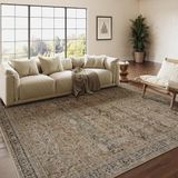 OEM Retro Wasbaar Tapijt 140x200cm Zacht Antislip Groot Kantoor Tapijt