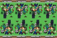 Procos Vegaoo Minecraft plastic tafelkleed 120x180cm