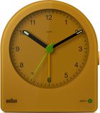 Braun BC22Y - Wekker - Analoog - Halfrond - Alarm - Stil uurwerk - Geel