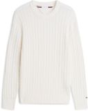 Tommy Hilfiger Men's Knit Sweater - M - Cotton - White