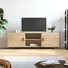 Maison Exclusive - meuble TV chêne Sonoma, 150x30x50 cm, panneau de particules
