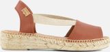 Toni Pons Etna Espadrilles cognac Cuir - Femme - Taille 41