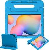 BTH - Kinderhoes voor Samsung Galaxy Tab S6 Lite - Schokbestendig met lichte blauwe handgreep
