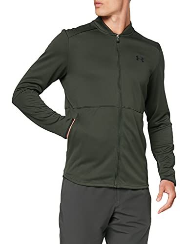 Under Armour Heren Mk1 Warmup Bomber Warm-Up Top - Barok Groen//Zwart (310), Groot