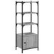 VidaXL Boekenkast 3-laags 41x30x109,5 cm bewerkt hout grijs sonoma