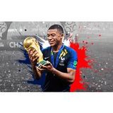 Papier peint panoramique Football - Joueur de foot - 325 cm x 203 cm