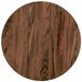 vidaXL Tafelblad - Ø - 40 x 2,5 cm - Rond - Massief Eikenhout - Donkerbruin