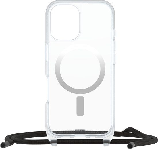 OtterBox React Necklace Series voor MagSafe voor iPhone 16, Clear