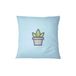 Bona Basics, Decoratieve kussenhoes, Lichtblauw, 60x60 cm