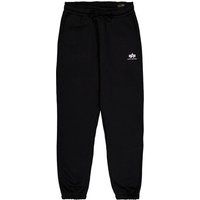 Alpha Industries Trainingsbroek - Basic Small Logo II Jogger - S tot XXL - voor Mannen - zwart