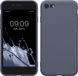 kwmobile hoesje geschikt voor Apple iPhone SE (2022) / iPhone SE (2020) / iPhone 8 / iPhone 7 - Hoesje voor smartphone - Precisie camera uitsnede - In blauwgrijs