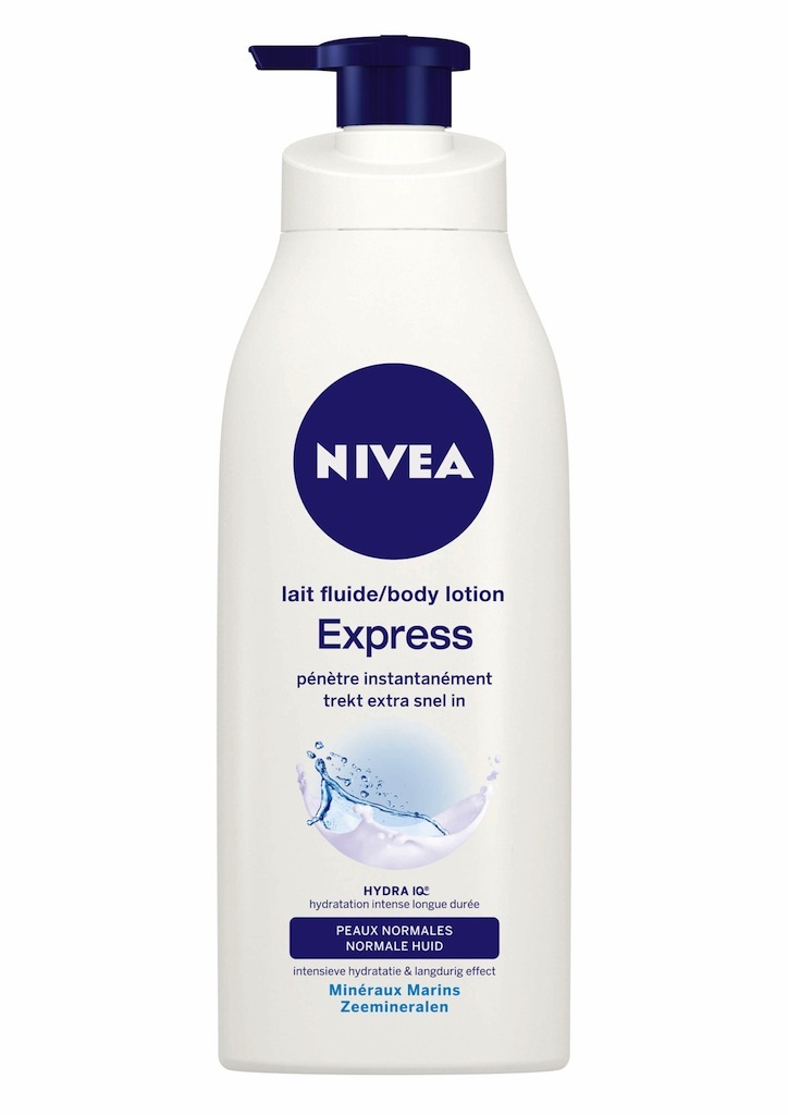 Nivea Express bodylotion met pompje (400 ml)