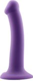 rimba ACTION flexibele dildo maat S - 16.5 cm - paars - zuignap - strap-on
