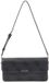 GUESS Sadie Sac bandoulière rabat Coal Logo gris foncé