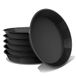 DUNPUTE Plantenschotel, 6 stuks 13,5 inch plastic plantenbak, stevige en duurzame bloempotcontainers, plantenpotschotels voor binnen en buiten (13,5 inch, zwart)