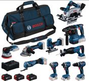 Bosch Professional 18V - Set de 10 outils sur batterie