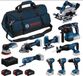Bosch Professional 18V - Set de 10 outils sur batterie