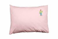 Bona Basics Decoratieve kussenhoes Lichtroze 50x35 cm
