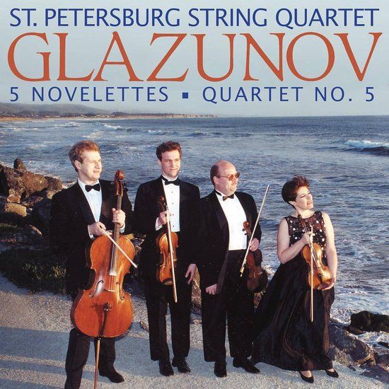 Glazunov: 5 Novelettes, etc / St. Petersburg String Quartet - CD