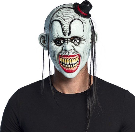 Boland Latex Clown Mask - Adult - Halloween & Horror Costume Accessory