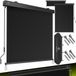 Kesser Verticale zonwering - Balkonscherm met handslinger - Zon- en inkijkbescherming - Antraciet 160 x 250 cm