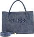 GUESS Jodi Tote Handtas Schoudertas Denim Blauw