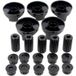 Lot de 5 boutons noirs universels (21815) four, cuisinière