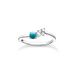 THOMAS SABO Damesring pijl turquoise steen 925 sterling zilver TR2345-405-17
