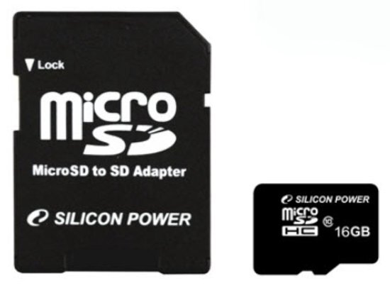 Silicon Power 16GB microSDHC 16GB MicroSDHC Class 10 flashgeheugen