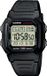 Casio horloge W800H1AVES, quartz, digitaal, kunststof, waterdicht tot 10 ATM