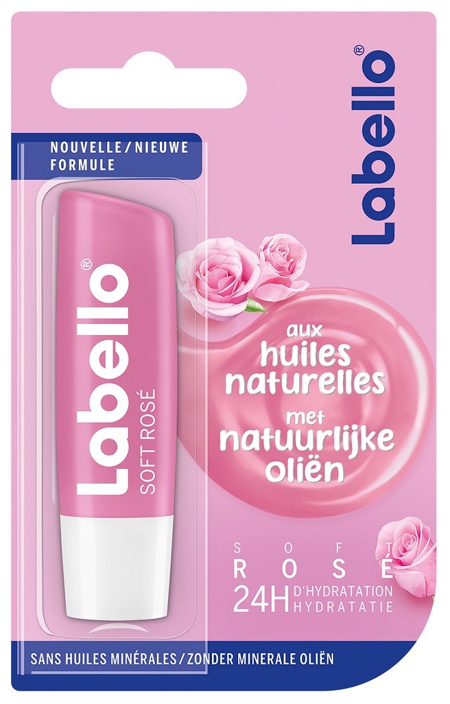 Labello Soft Rosé in Blisterverpakking