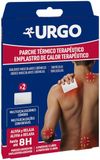 Urgo Therapeutische warmtepleisters, geschikt voor spier- en gewrichtspijn, doos met 2 patches van 10 cm x 13 cm