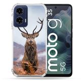 Cokitec Motorola G35 5G Mountain Ree Jacht Versterkte hoes