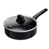 Tefal Revive Black keramische hapjespan 24 cm met deksel