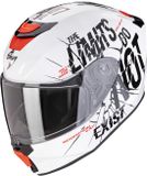 Scorpion EXO-JNR Boum Wit Zwart Integraalhelm - Helm