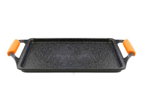WECOOK! Ecochef Titanium Inductie Grillplaat - 37 x 25 cm