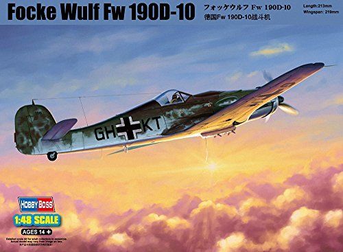Hobbyboss 1:48 Schaal Focke-Wulf FW190 D-10 Montage Kit