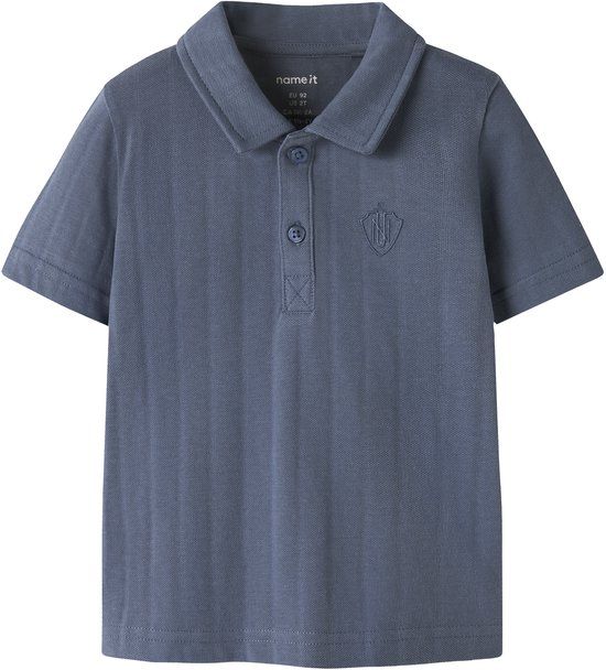 NAME IT NMMFEN SS POLO Jongens Polo Blauw 110